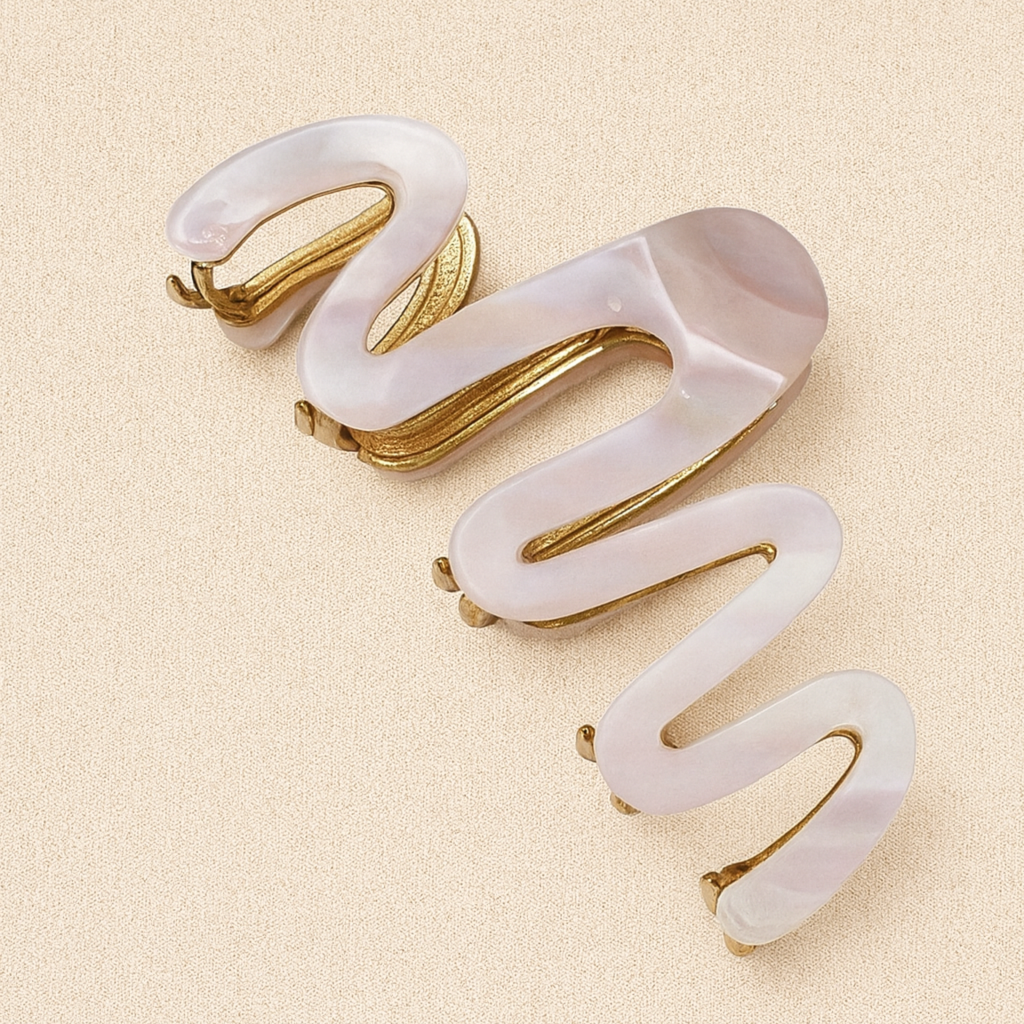 Vlnitý skřipec PEGOLA světle růžový2